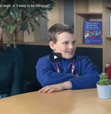 Challenges of a bilingual brain. Interview with bilingual and multilingual children.