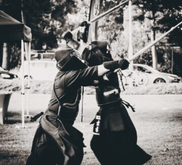 Kendo. Modern Japanese martial art Kendo. Modern Japanese martial art